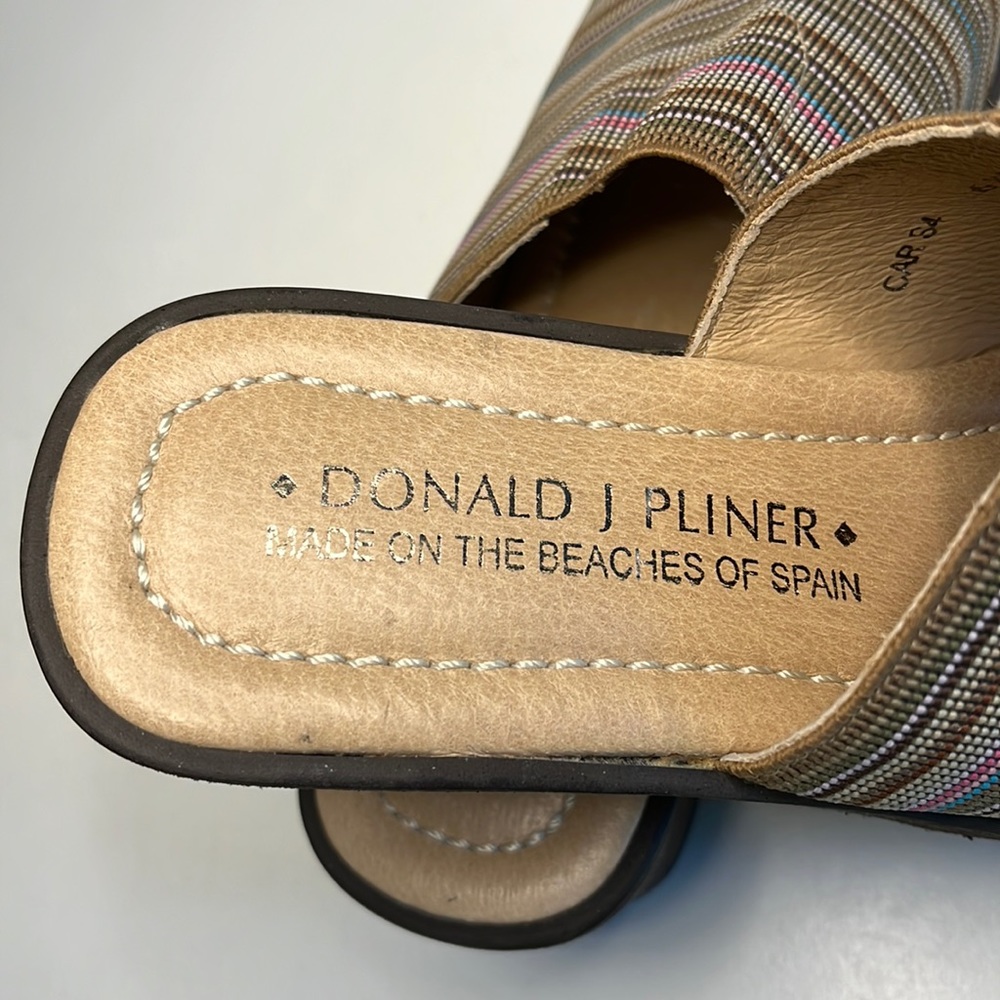 Donald Pliner IPM Light Taupe Wedge Sandal women’s size 6.5 - Picture 5 of 16